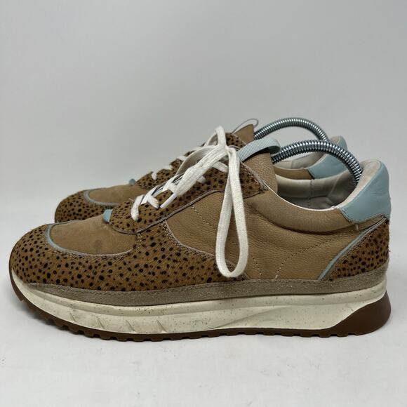 Madewell Kickoff Trainers Sneakers in Spot Dot Calf Hair NA848 Women’s Size 11 - Picture 4 of 11